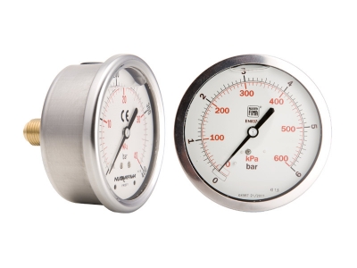 Pressure gauge DS 2,5 in. (63 mm)